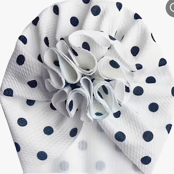 NWT - 2 Baby Toddler Headbands Hair-wraps Floral Flower Bows - Picture 4 of 6